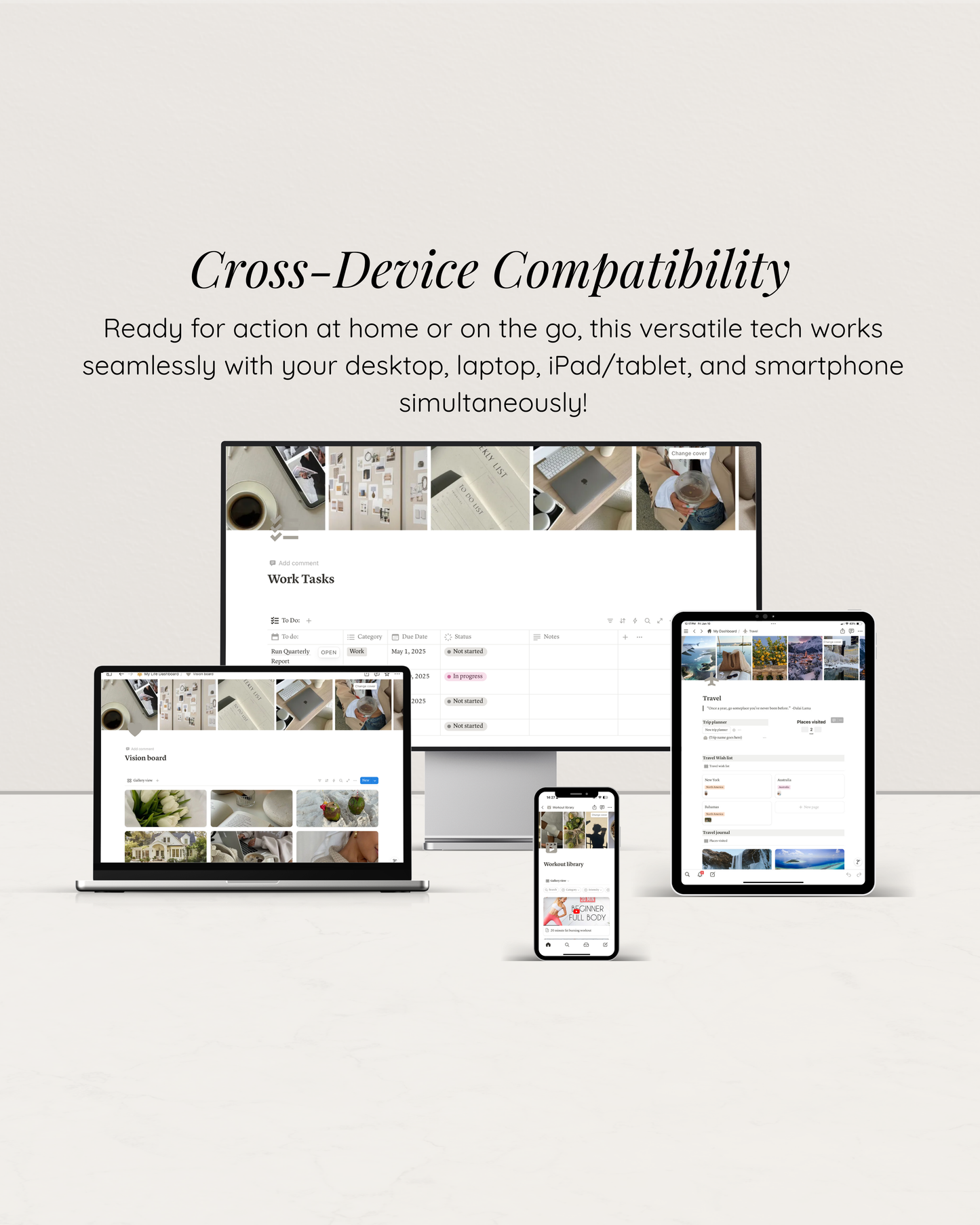 All-in-One Life Planner - Notion