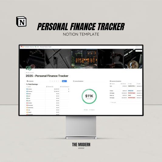 Personal Finance Tracker - Notion